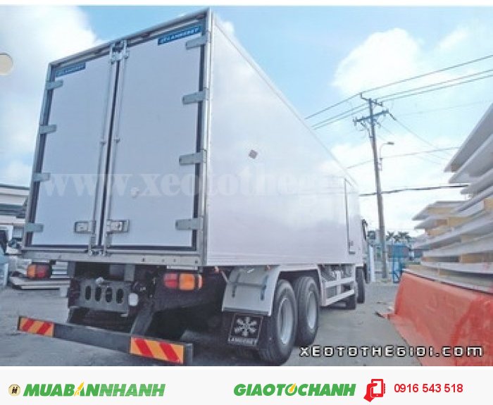 DAEWOO M9CEF Thùng Dài 9.7m. thùng đông lạnh, đóng thùng theo yêu cầu