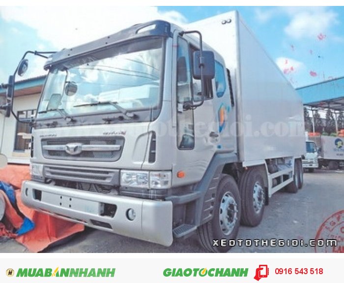 DAEWOO M9CEF Thùng Dài 9.7m. thùng đông lạnh, đóng thùng theo yêu cầu