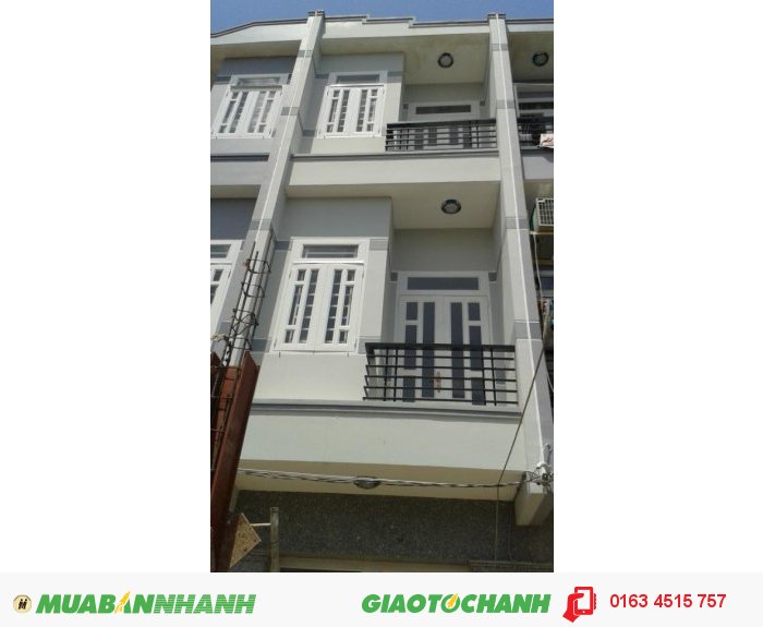 Cho thuê nguyên căn nhà MT Quang Trung, P.10,GV DT 9,5x28m
