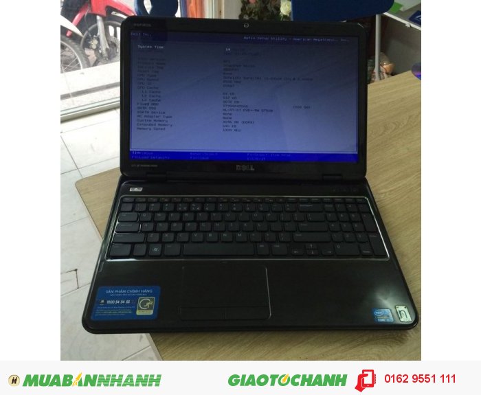 Dell 5110 core i5 2430 ram 4gb ổ 500gb mầu đen bóng