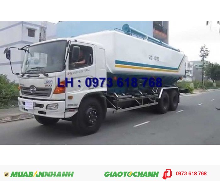 Xe Hino 3 chân 16 tấn thùng kín 7m8, Hino FL8JTSA, giao xe toàn Quốc