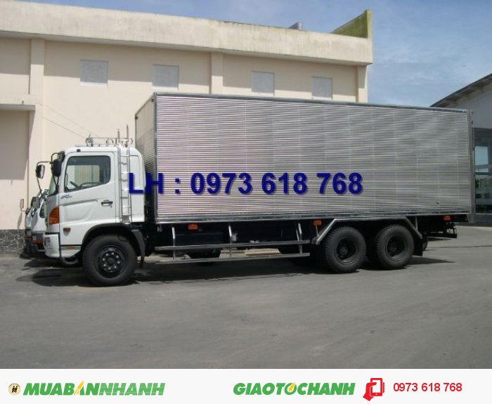 Tổng Đại lý xe tải Hino Bán Hino 16 tấn thùng 7m8, giá rẻ