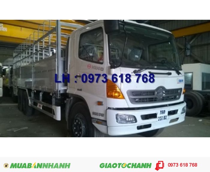 Tổng Đại lý xe tải Hino Bán Hino 16 tấn thùng 7m8, giá rẻ