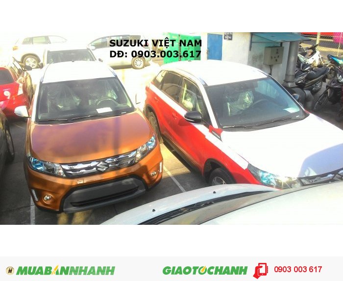 Suzuki Vitara 2016 có đủ các màu, Giao xe CHẠY TẾT