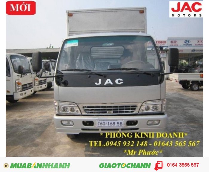 Xe JAC 4.9 tấn, xe tải JAC 4.9 tấn, xe JAC 4T9, xe tải JAC 4.99 tấn