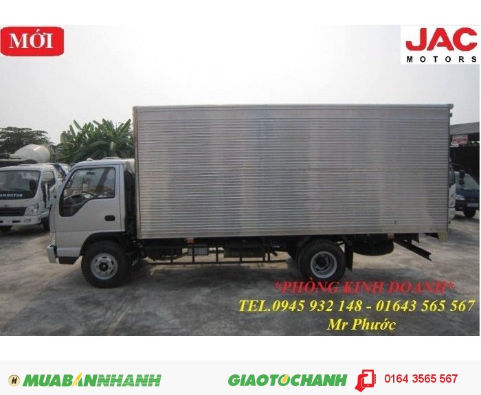 Xe JAC 4.9 tấn, xe tải JAC 4.9 tấn, xe JAC 4T9, xe tải JAC 4.99 tấn