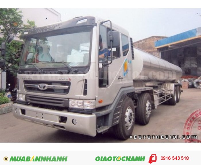 Bán Xe Daewoo M9CEF – Bồn chở sữa 15250 lít