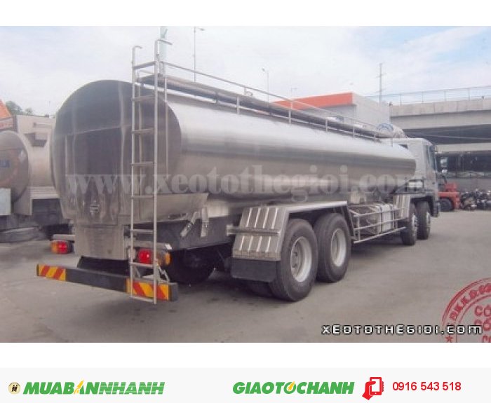Bán Xe Daewoo M9CEF – Bồn chở sữa 15250 lít
