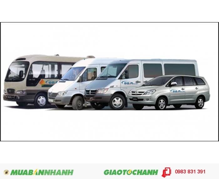 Cho thuê xe dịch vụ 16 cho Ford Transit 2016