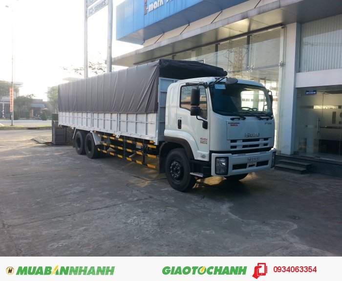 Bán xe Tải ISUZU  16 tấnThùng Mui Bạt Thùng Kín trả góp lãi suất thấp