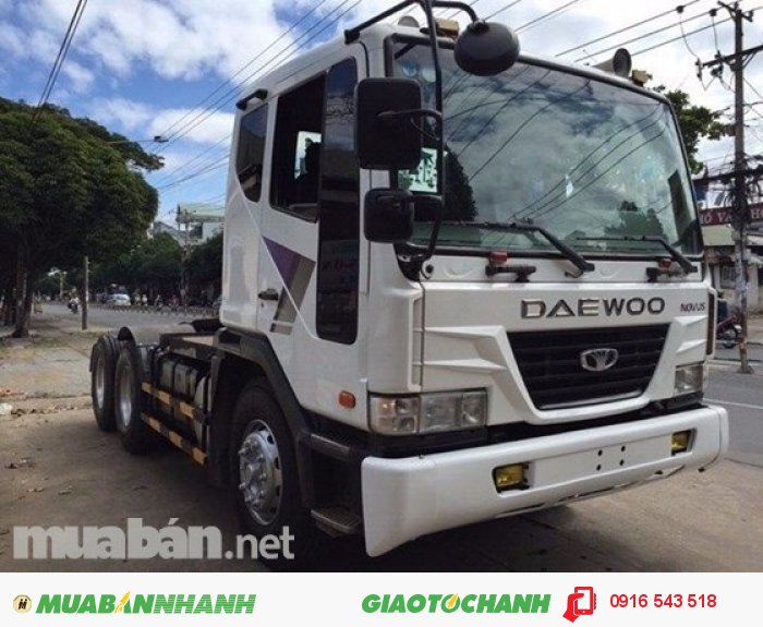 Chỉ cần trả trước 10 – 30 %, nhận ngay xe Daewoo đầu kéo tải trọng kéo theo 40t