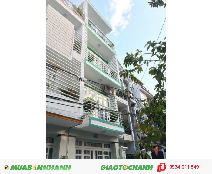 Xuất cảnh bán gấp nhà phố 3 lầu ST hẽm nhựa 8m đường Huỳnh Tấn Phát, Q7