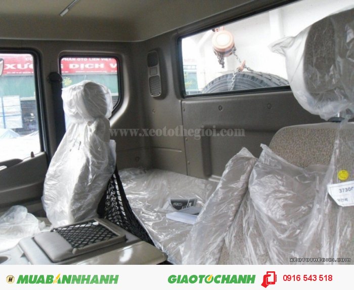 Xe ben Daewoo 3 chân K4DEF, Đại Lý Phân Phối Xe Ben DaeWoo Miền Nam
