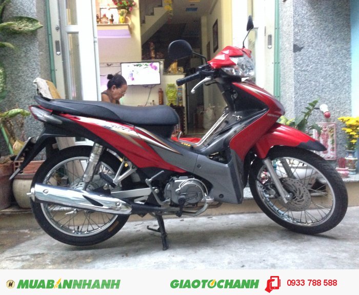 Honda Wave S110 Đỏ-đen thắng đĩa,xe đẹp 90%,BSTP chính chủ