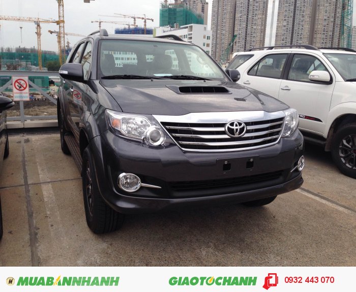 TOYOTA FORTUNER máy dầu 2016, giao xe ngay chỉ có tại TOYOTA TÂN CẢNG, khuyến mãi hấp dẫn