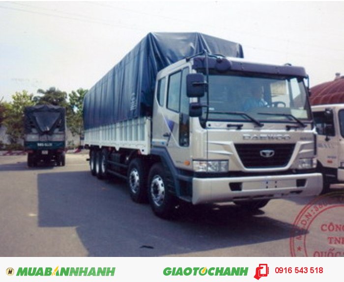 Bán Ô TÔ DAEWOO mui bạt cao cấp - 25 tấn DAEWOO P9CVF