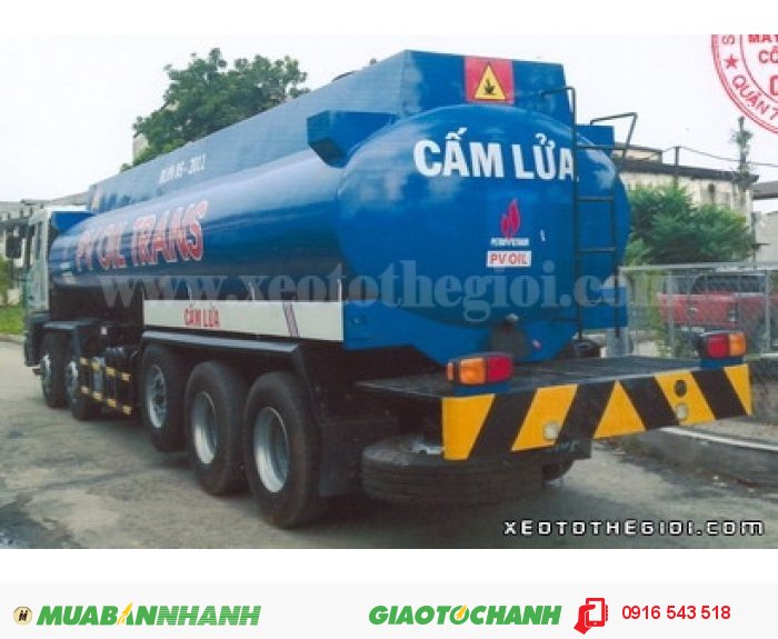 Xe Tải Daewoo P9Cvf 5 Chân – Bồ Chở Xăng