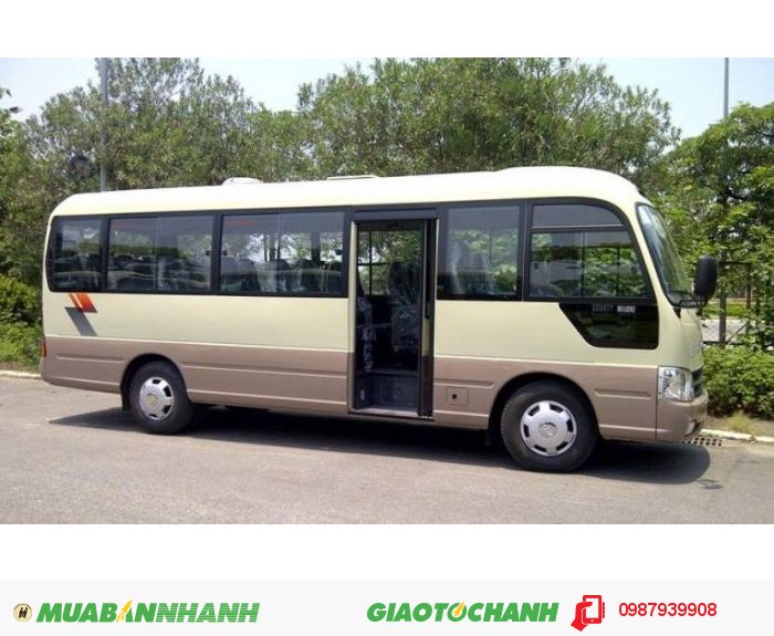 Hyundai county đồng vàng mới nhập 100%