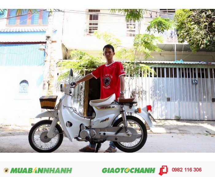 Bán Xe Honda Cub Lun Châu Âu, Có Đề Mới Leng Keng