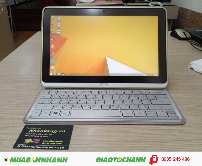 Acer Iconia W700 -- Laptop lai Máy tính bảng Full box