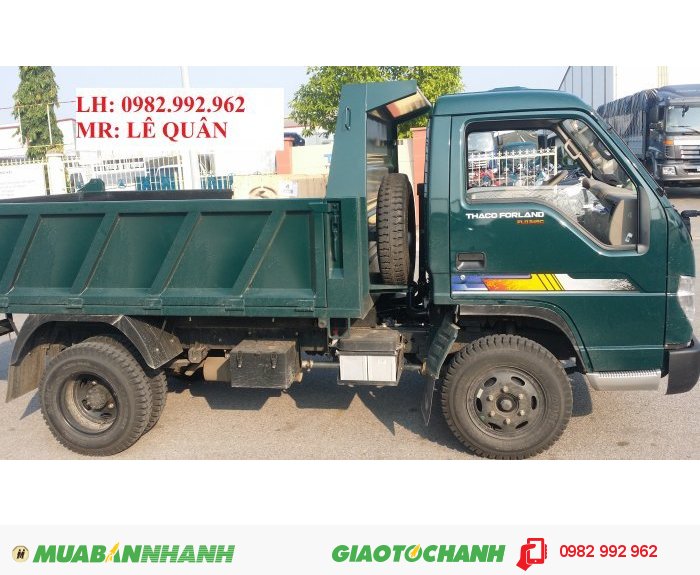 Thông tin Cần bán xe Thaco Forland FLD 345C 2016, màu xanh lam, giá chỉ 278 triệu