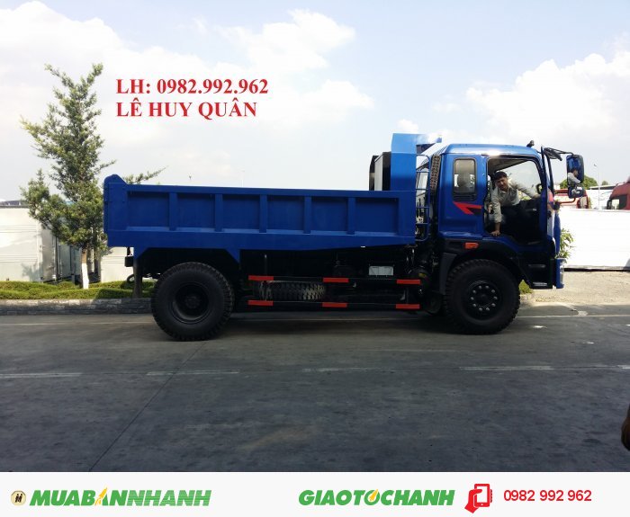 BÁN XE THACO FORLAND FLD 1000B ĐỜI 2016, MÀU XANH LAM, 730TR