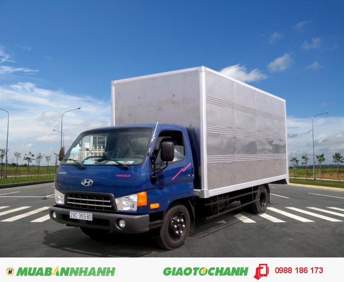 Bán Hyundai HD 98S đời 2015, màu xanh, xe nhập, giá tốt
