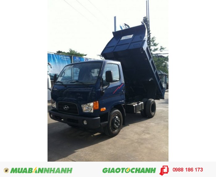 Bán Hyundai HD 98S đời 2015, màu xanh, xe nhập, giá tốt