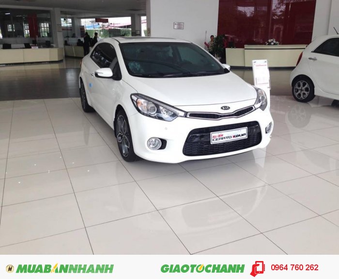 KIA Cerato Koup 2 cửa nhập khẩu, Cam kết giá tốt nhất, Nhiều ưu đãi, Hỗ trợ trả góp 80%