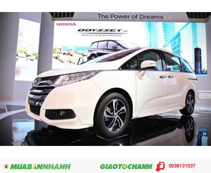 Honda Odyssey 2016 khuyến mãi tốt nhất