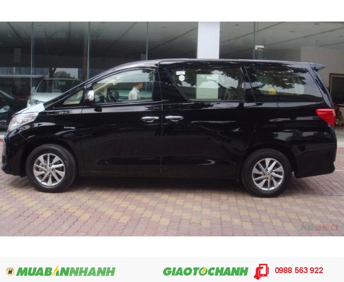 Toyota Alphard Limited 3.5l 2015 full màu đen, trắng, Nhập khẩu nguyên chiếc, giá bán buôn, xe giao ngay