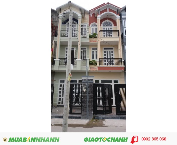 Nhà Hiệp Bình Chánh, TĐ, dt 4x17m, sân để xe hơi, cách PVĐ 500m.