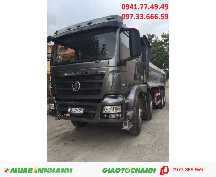 Xe Ben Shacman Thùng 6m-14m3