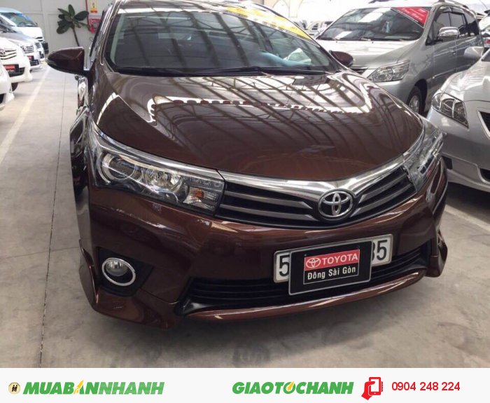 Bán gấp xe Altis 2.0V, số tự động, màu nâu, siêu đẹp