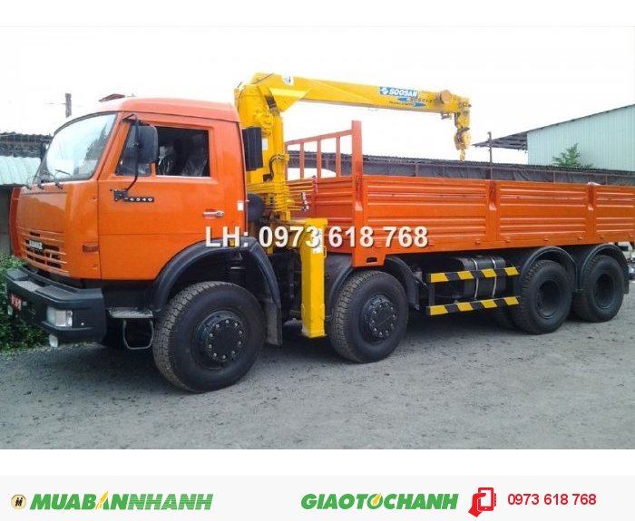 Bán Xe tải thùng Kamaz 6540 4 chân 20 tấn