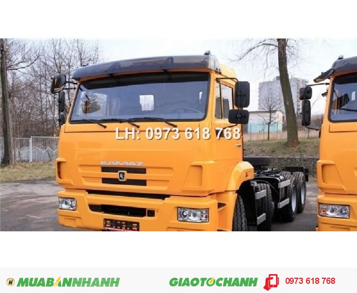 Bán Xe Tải 4 Chân Kamaz 6540 20 Tấn Thùng Mui Bạt