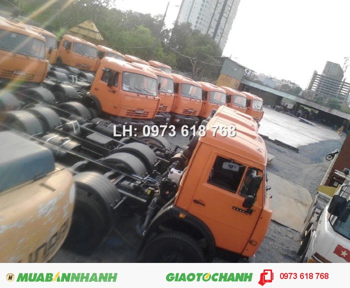 Bán Xe Tải 4 Chân Kamaz 6540 20 Tấn Thùng Mui Bạt