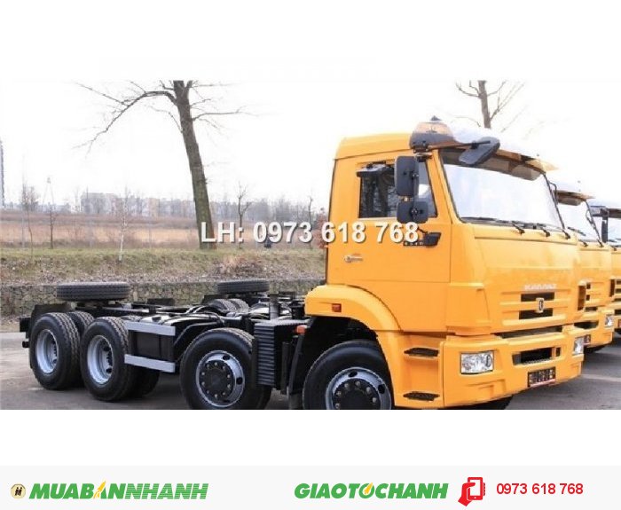 Bán xe tải Kamaz 4 chân 6540 20 tấn thùng mui bạt
