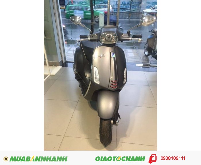 Xe Vespa Sprint trả góp tại Bình Dương