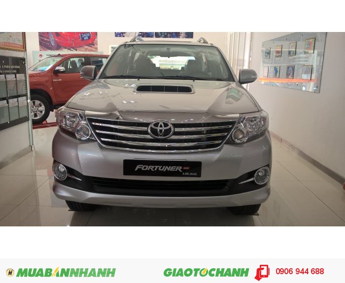 Toyota Fortuner 2.5G 2016. Xe mới 100%, chỉ trả trước 308tr, tặng phụ kiện. Chỉ có tại Toyota An Thành Fukushima.