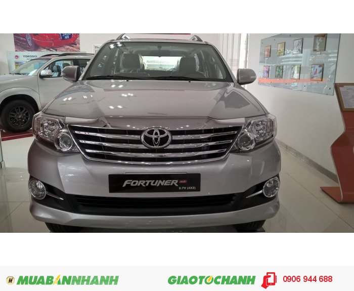 Toyota Fortuner 2.7V 2016, chỉ cần 430tr có xe đi ngay, tặng PK chỉ có tại Toyota An Thành Fukushima