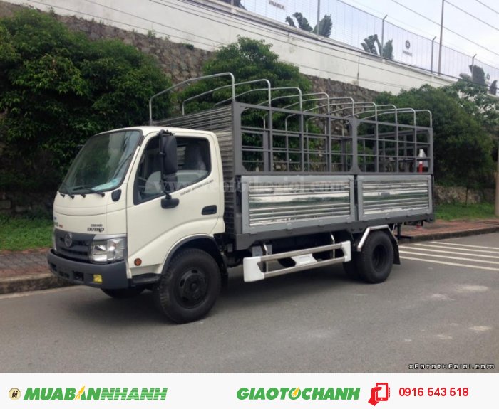 Bán Ô Tô Hino mui bạt cao cấp – 4.3 tấn, giá tốt nhất Miền Nam