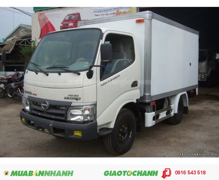 Bán xe Hino WU342L-NKMRHD3 đóng thùng mui bạt, giao ngay!