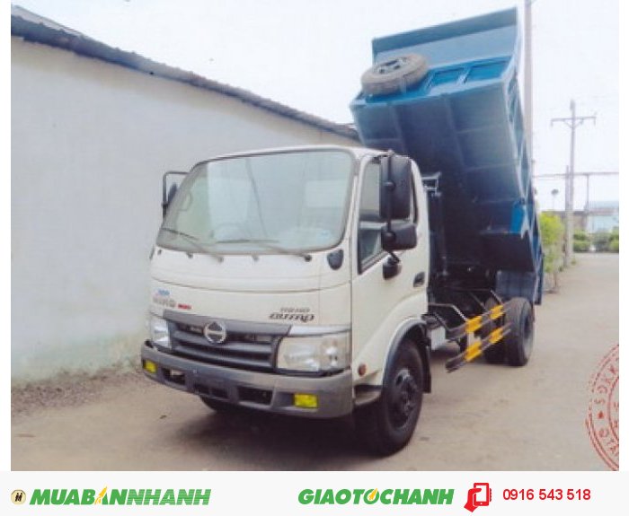 Xe ben Hino, 4 Tấn, giá cả cạnh tranh, có thể thương lượng