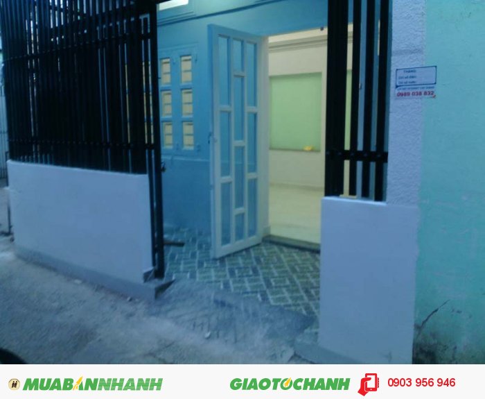 Bán nhà 68 m2 Thống Nhất, Phường 16, Gò Vấp