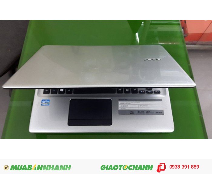 Bán Acer E1 - 470 i3 - 3217U Ram 2Gb HDD 500Gb Màu bạc máy đẹp