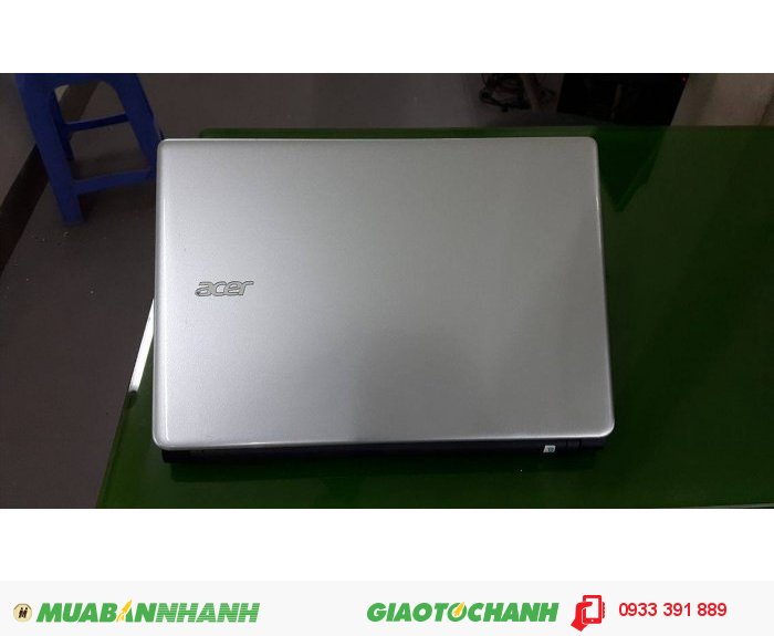 Bán Acer E1 - 470 i3 - 3217U Ram 2Gb HDD 500Gb Màu bạc máy đẹp