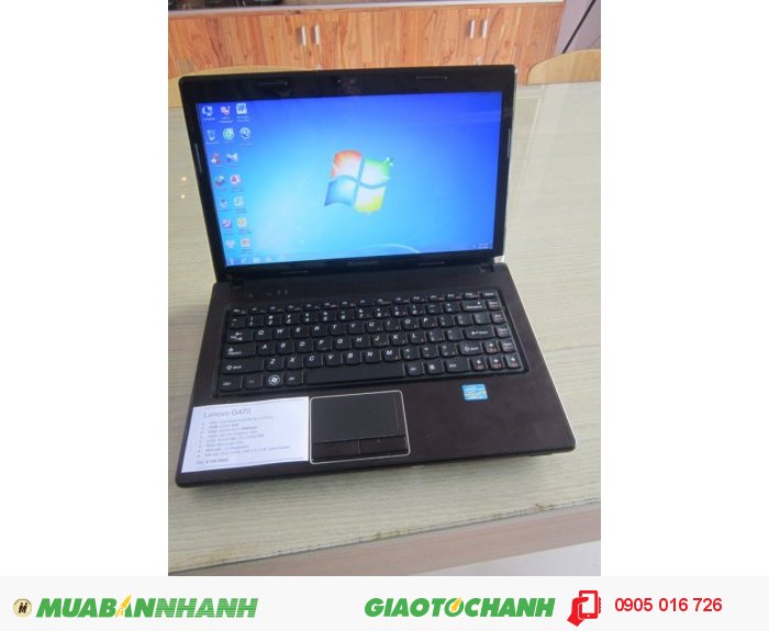 Laptop Lenovo G470, máy đẹp, chạy ổn định, giá sinh viên