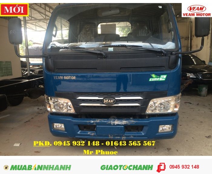 Xe VEAM VT200A, xe tải VEAM VT200A 1.9 tấn máy HYUNDAI