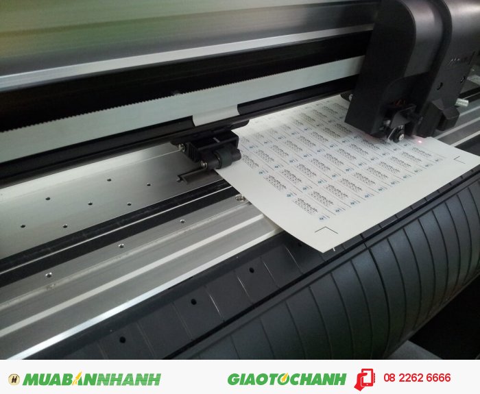 Máy bế Mimaki Nhật với đầu đọc mắt thần, máy mới, cho hiệu quả bế tem chí...